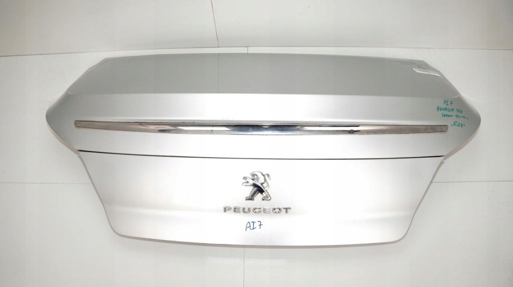 фото №1, Кришка багажника багажника задня peugeot 508 i 10-14r ezr