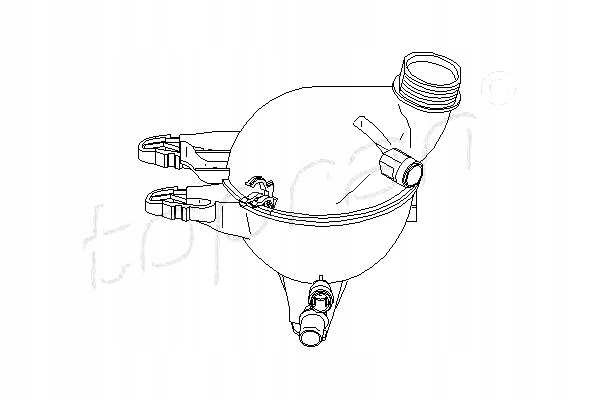 фото №1, Topran бак розширювальний citroen c2 c3 c4 peuge