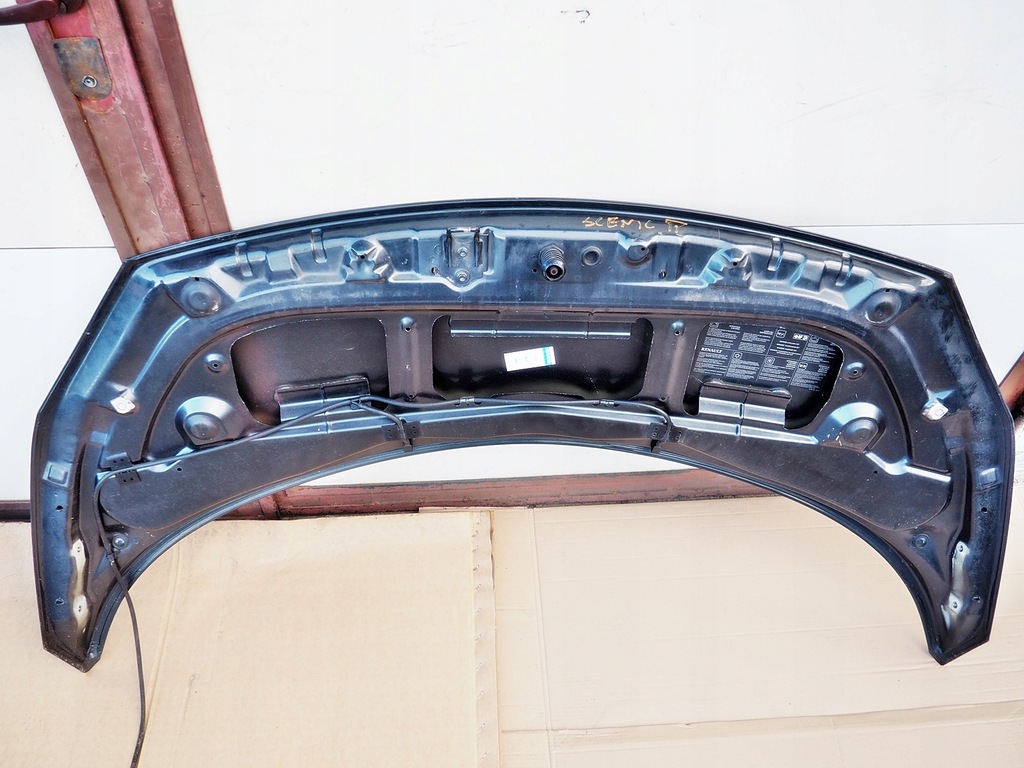 фото №7, Renault scenic ii 2 капот крышка двигателя ładna