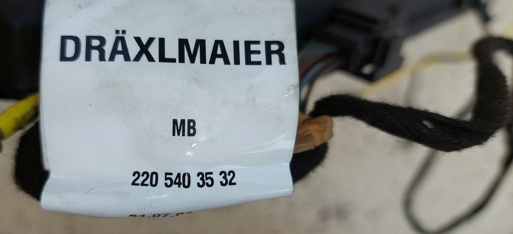 фото №10, Mercedes w220 lift джгут кришки багажника шлейф a2208201517