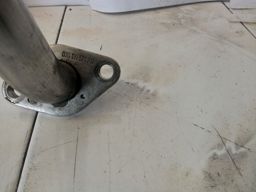 фото №5, Трубка egr 03g131521aq vw 2.0tdi audi a10