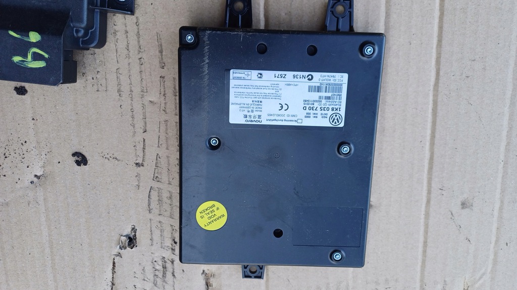 фото №1, Модуль bluetooth vw passat b6 1k8035730d
