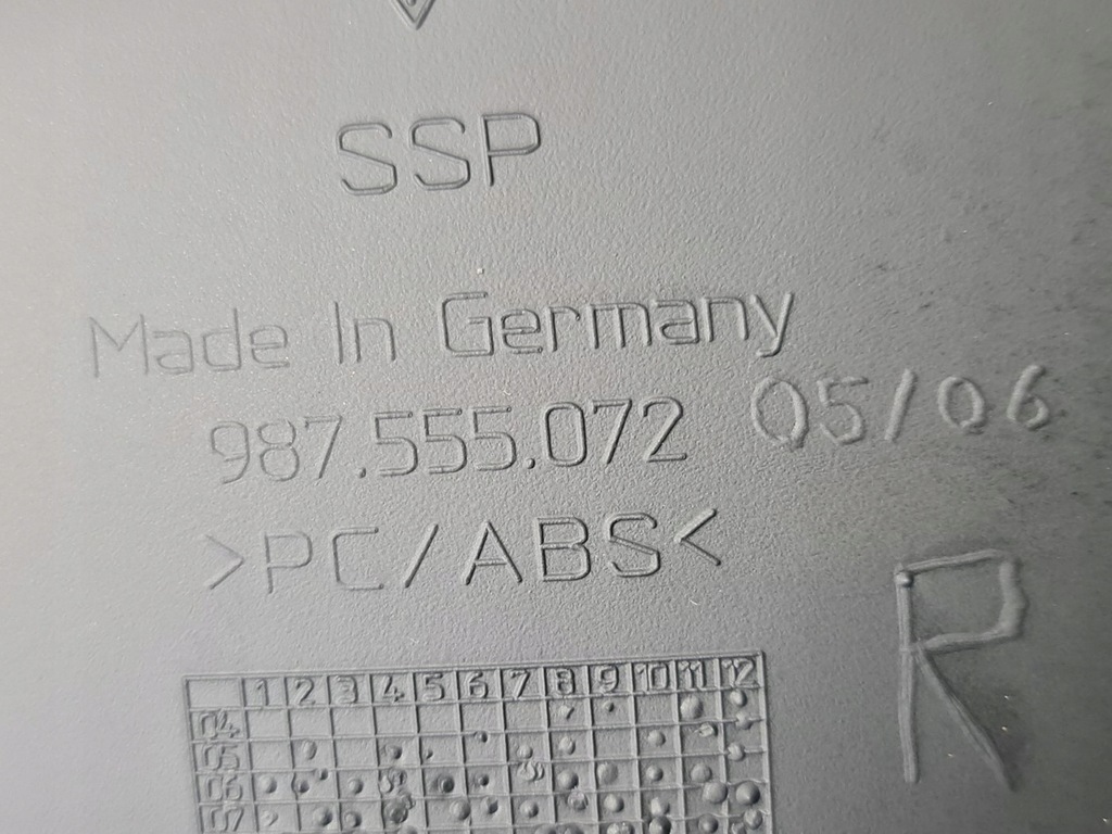 фото №6, Бардачок правый задняя porsche cayman 987 98755666301