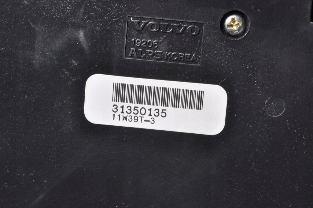 фото №6, Volvo c30 s40 ii v50 панель перемикач кондиціонера lift 31350135