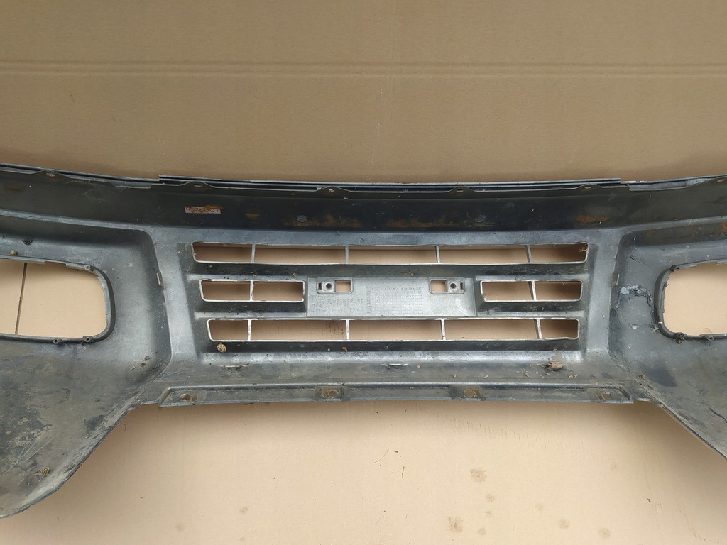 фото №9, Mitsubishi pajero 00-03 бампер передний