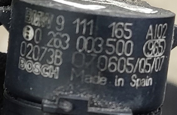 фото №7, Датчик паркування заднього виду pdc bmw 3 e92 e93 0263003500 9111165 2007-2012