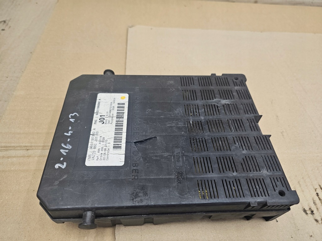 фото №14, Peugeot 307 модуль коробка bsi 9651197380a