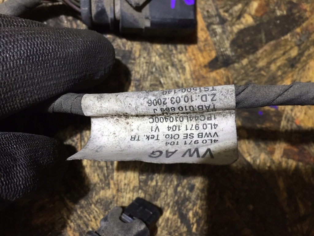 фото №9, Audi q7 4l джгут бампера pdc задня 4l0971104