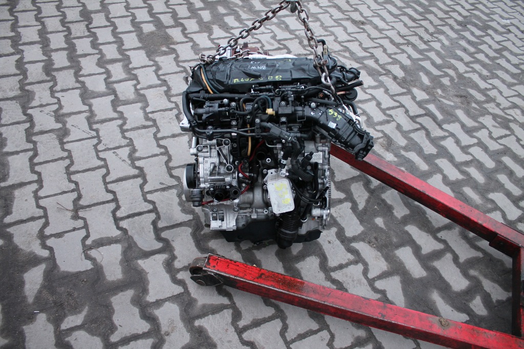 фото №8, Двигатель kompletny bmw b47c20b 30 tyskm пластиковый коллектор biturbo