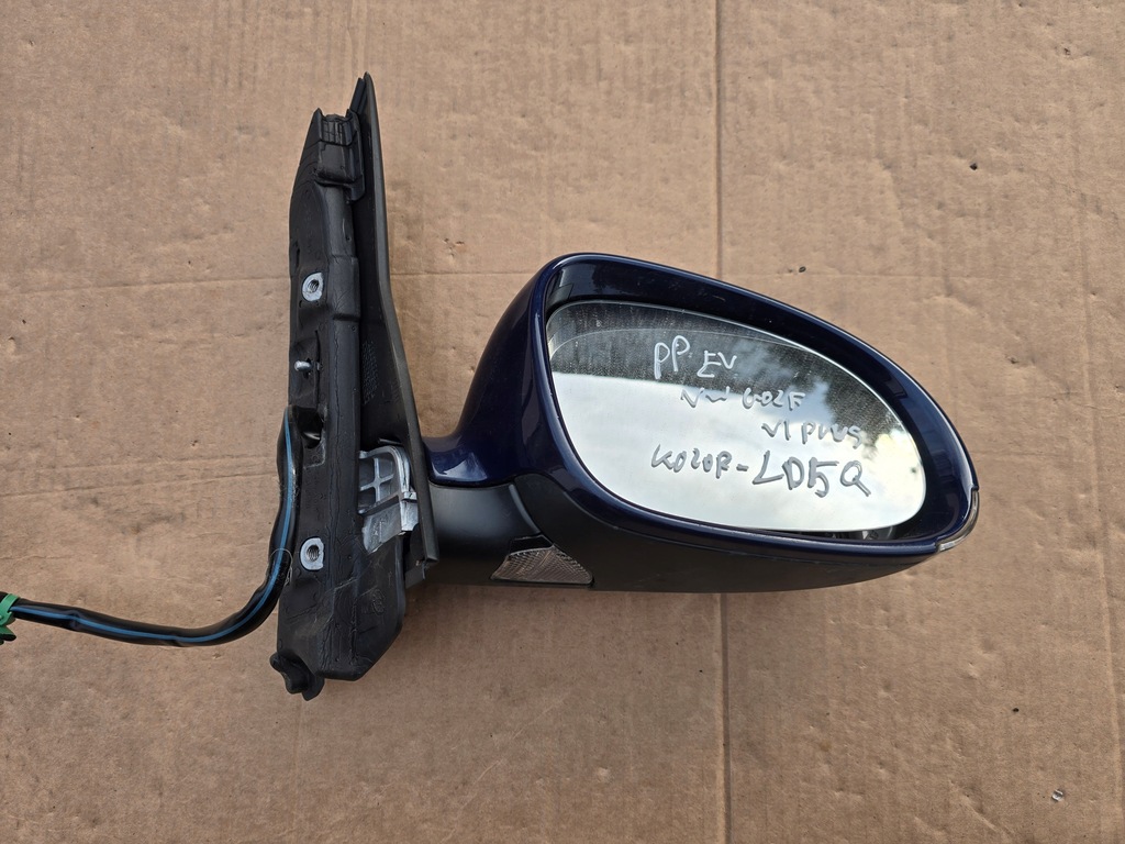 фото №5, Зеркало правое полный 9pin vw golf 6 vi plus lift ld5q