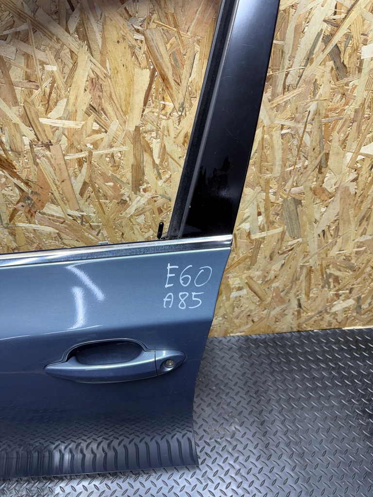 фото №11, Дверь левая передние bmw e60 e61 neptunblau a85/5