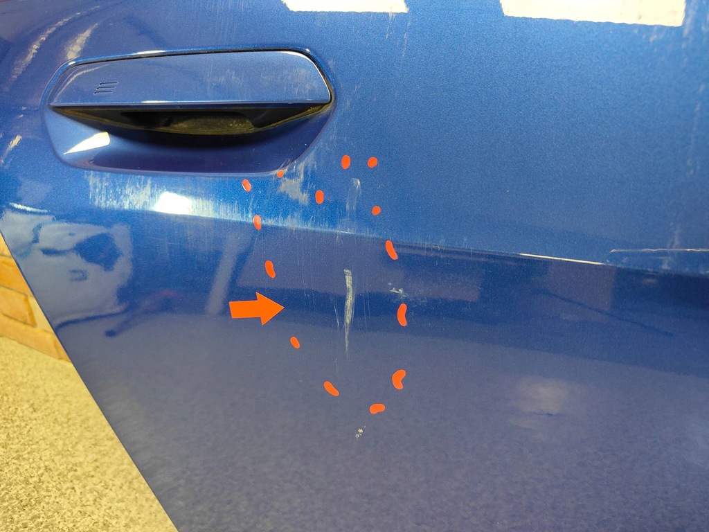 фото №7, Bmw 4 i4 g26 дверь правый задняя правое задние цвет c31 potimao blau