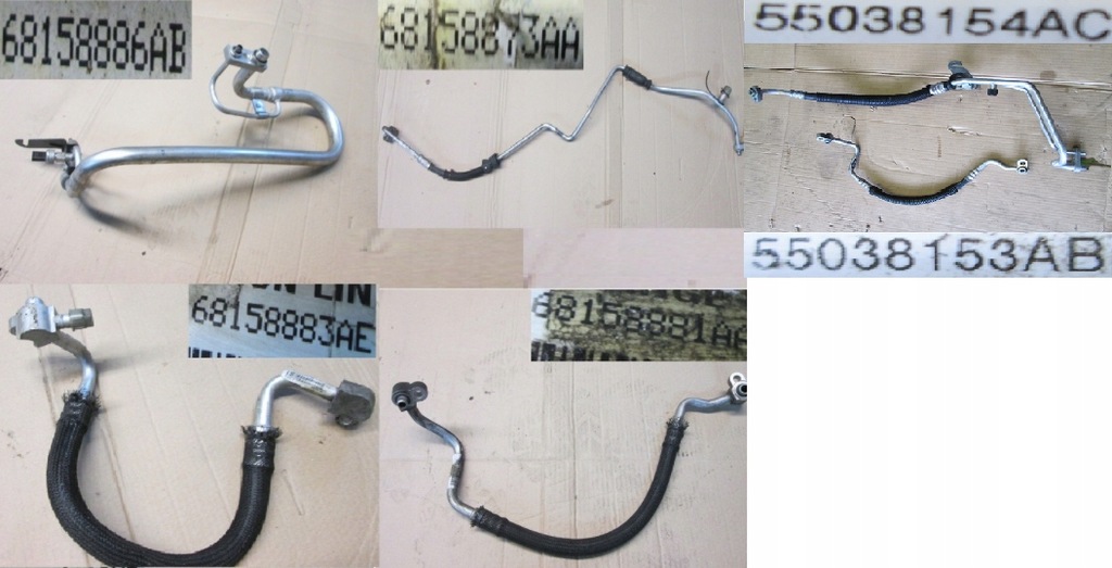 фото №1, Chrysler 300 ii 13r 3.6 трубка кондиціонер шланг waz