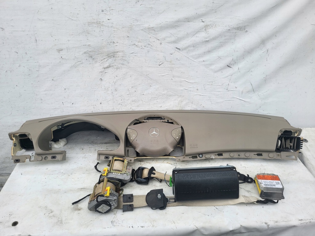 фото №1, Приборная панель приборная консоль подушки безопасности ремни датчик mercedes e w211