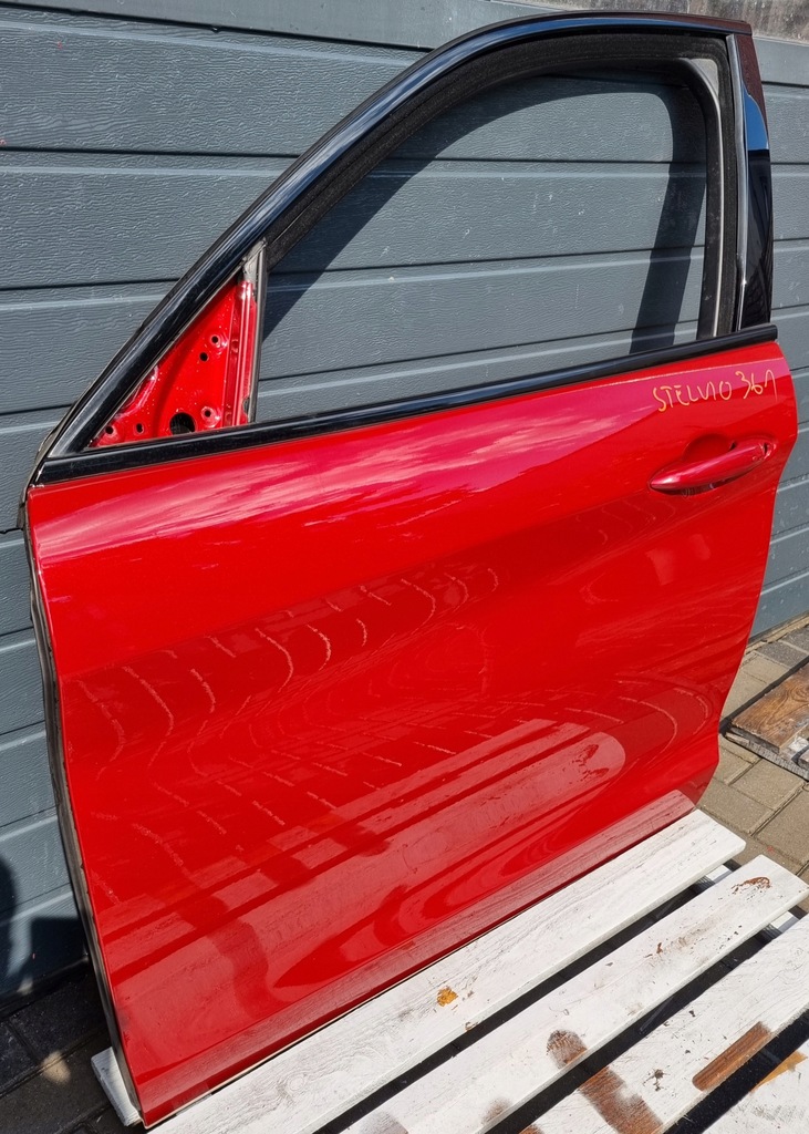 фото №3, Alfa romeo stelvio дверь передние левая полный lak. 361 rosso idealne !