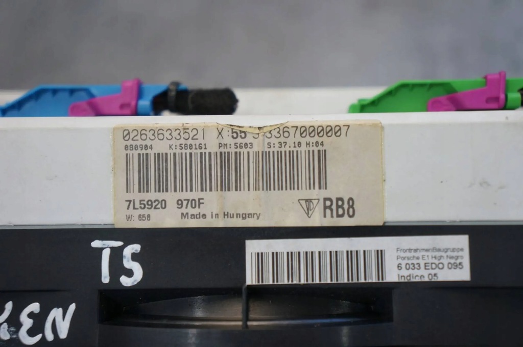 фото №9, Лічильник прилади porsche cayenne 7l 3.2 7l5920970f