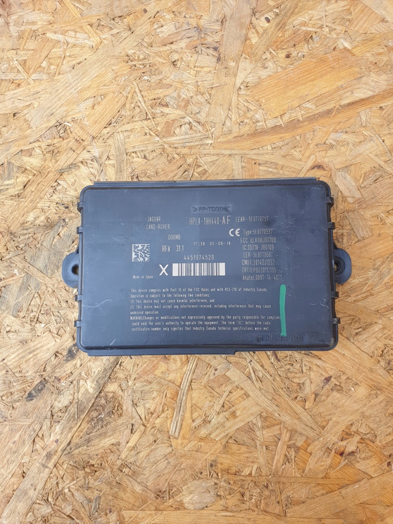 фото №1, Jaguar f-pace модуль keyless hpla-19h440-af