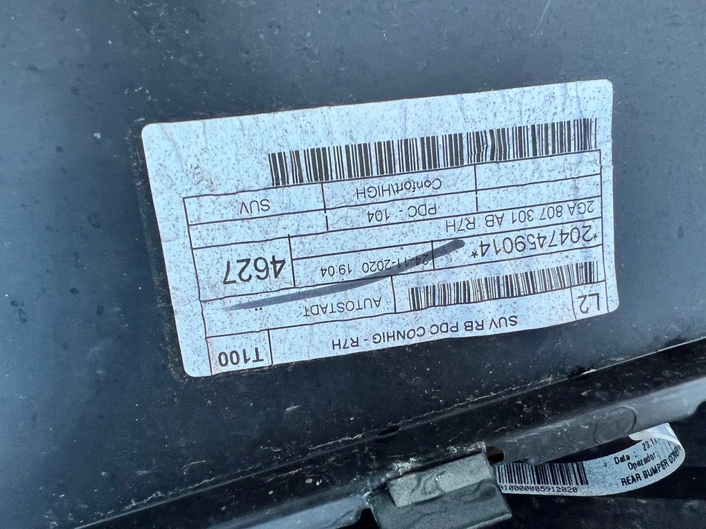 фото №9, Vw t-roc troc 2g 2ga бампер задний задняя