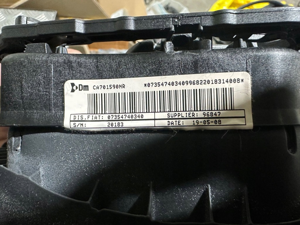 Lancia delta iii подушка водителя 07354740340 Оригинал