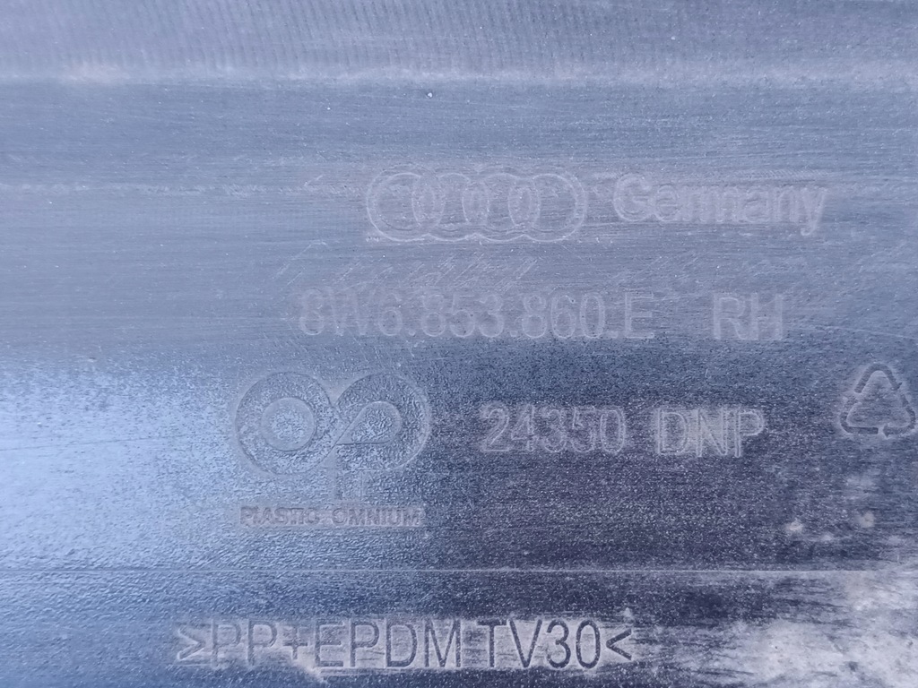 фото №12, Молдинг порог правая audi a5 ii 8w порог правый s-line