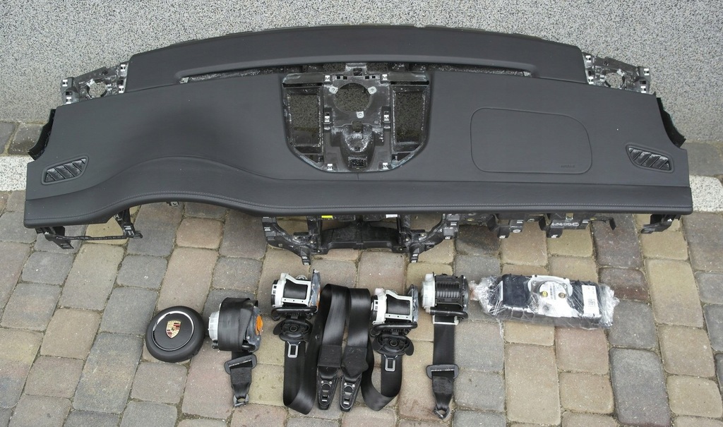 фото №1, Porsche macan приборная панель консоль pulpit подушка безопасности pas