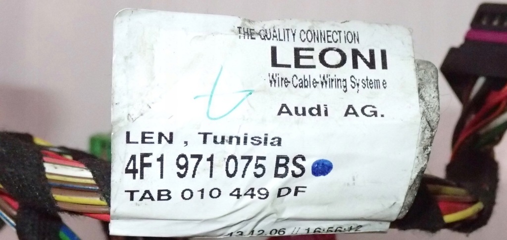 фото №9, Электропроводка насоса abs 4f1971075bs audi a6 s6 c6
