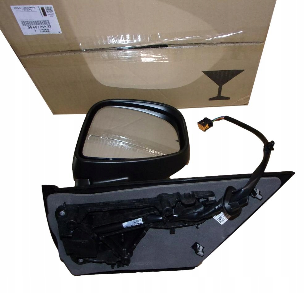 Купить Зеркало левая оригинал 98087018xt citroen peugeot
