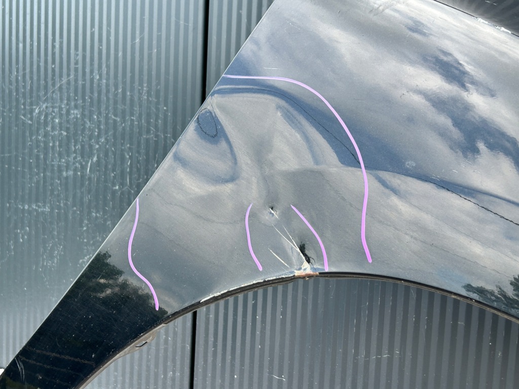 Крило правий перед передній lexus rx 3 Оригінал