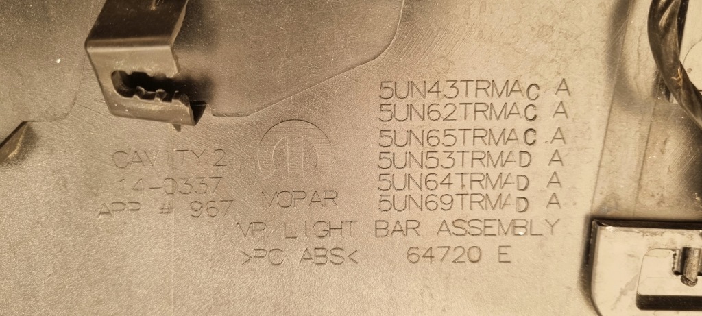 фото №6, Jeep compass compas ii 2 накладка молдинг кришки задня