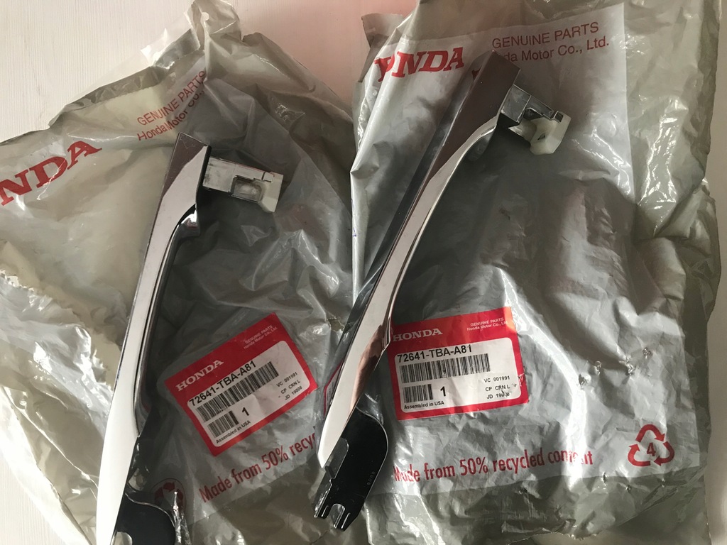 фото №11, Honda civic x 4d ручка зовнішня правий задня хром