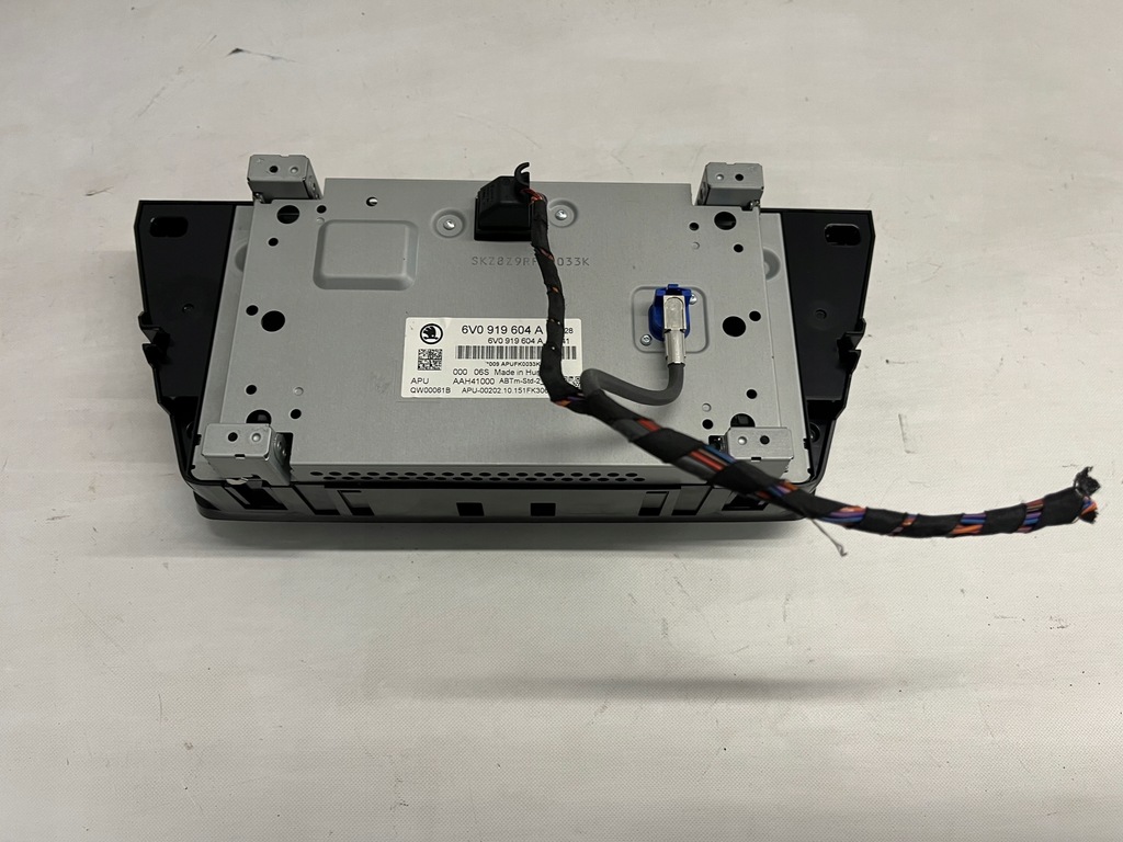 фото №7, Навигация радиопроигрыватель media skoda fabia iii 6v0919604a