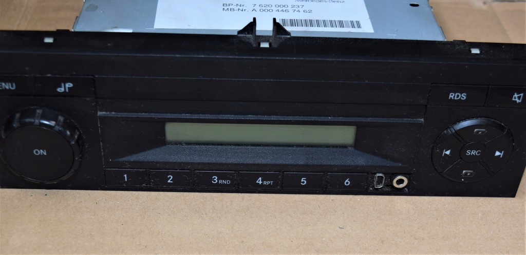 фото №1, Радио mercedes actros mp4