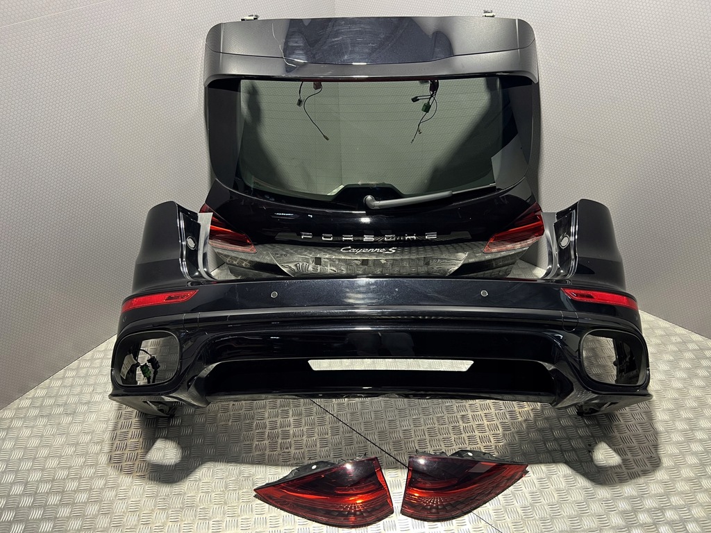 фото №9, Кришка багажника кришка багажника задня porsche cayenne s ii 7p5 lift 2014-2017 lc9x