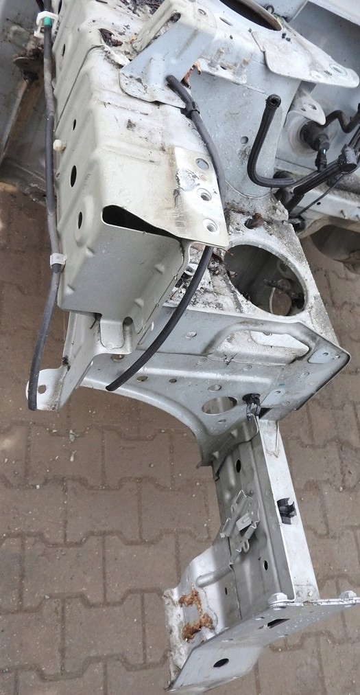 фото №10, Nissan qashqai j10 +2 лонжерон правий перед