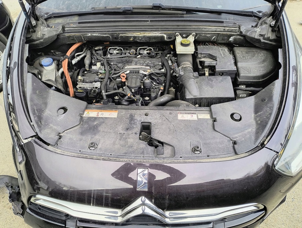 фото №12, Pas передній підсилювач балка радіатор вентилятор citroen ds5 2.0 hybrid4