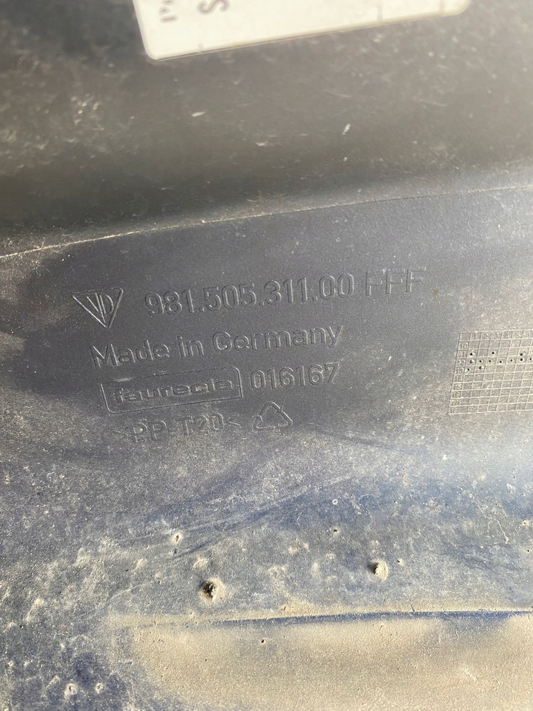 фото №13, Porsche оригінальний номер 98150531100fff бампер