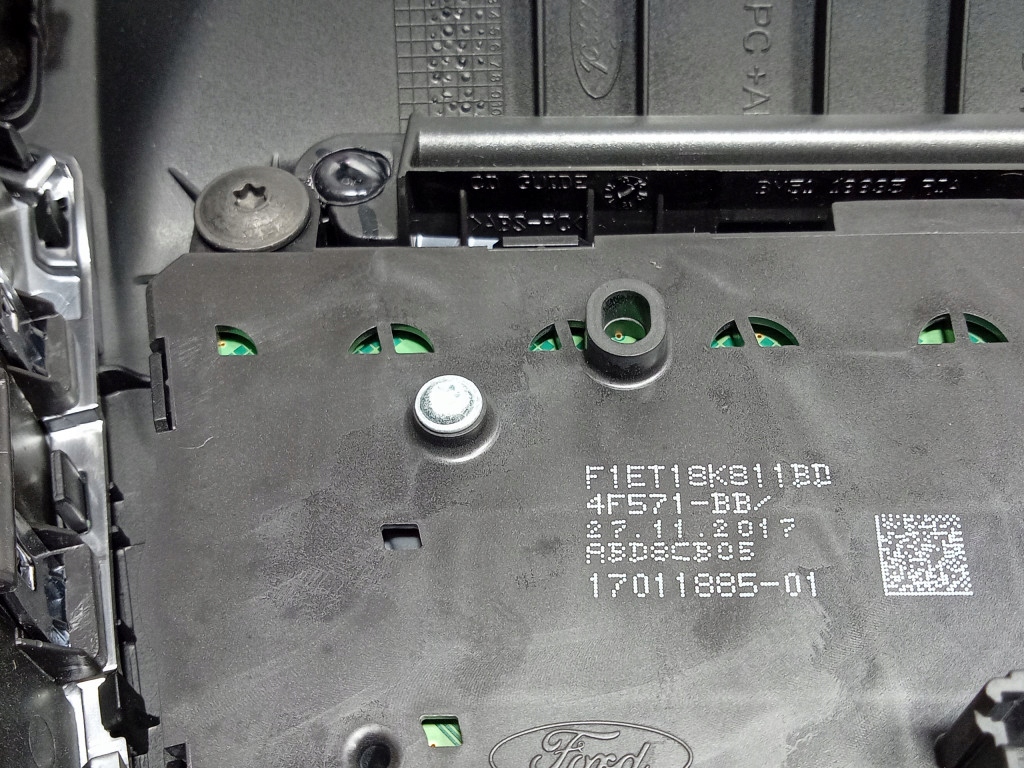 фото №6, Ford focus mk3 lift перемикач панель керування радіо f1et18k811bd