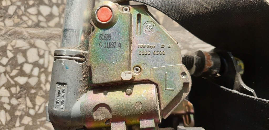 фото №4, Pas безопасности натяжитель правый daewoo leganza