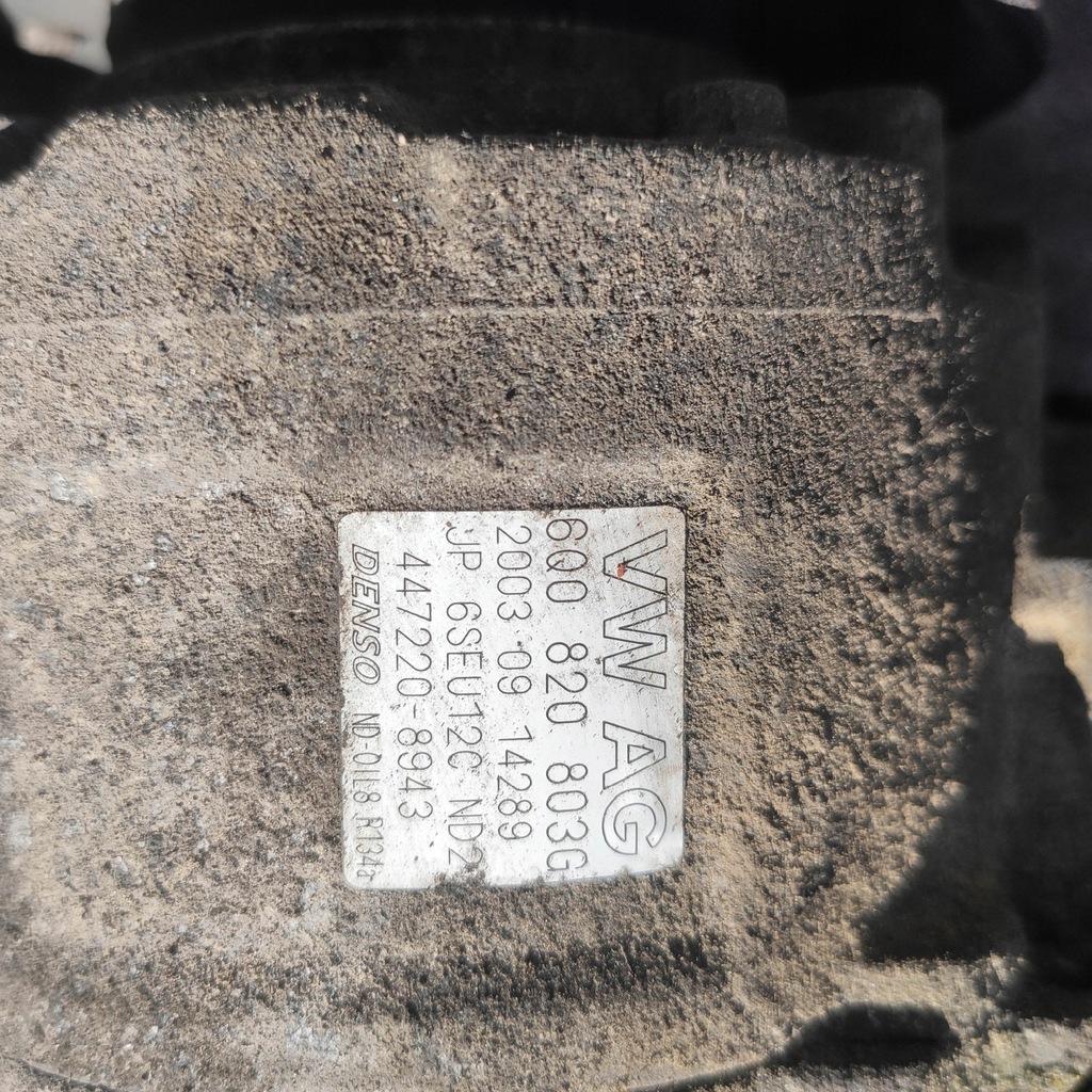 фото №7, Компрессор компрессор polo fabia 6q0820803g