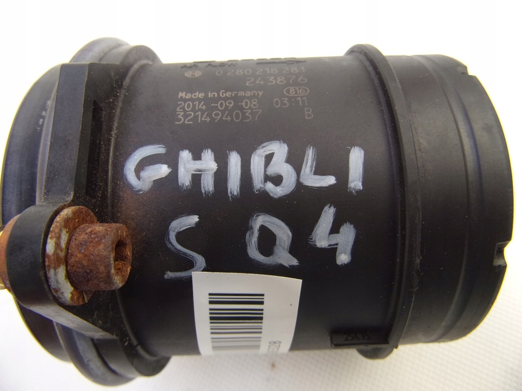 фото №6, Maserati ghibli 3.0 v6 sq4 14- расходомер