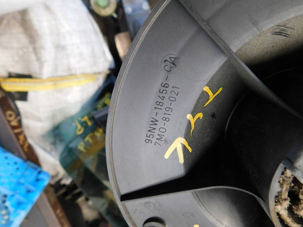 фото №4, Vw sharan i 99r вентилятор dmuchwawa обдув задняя