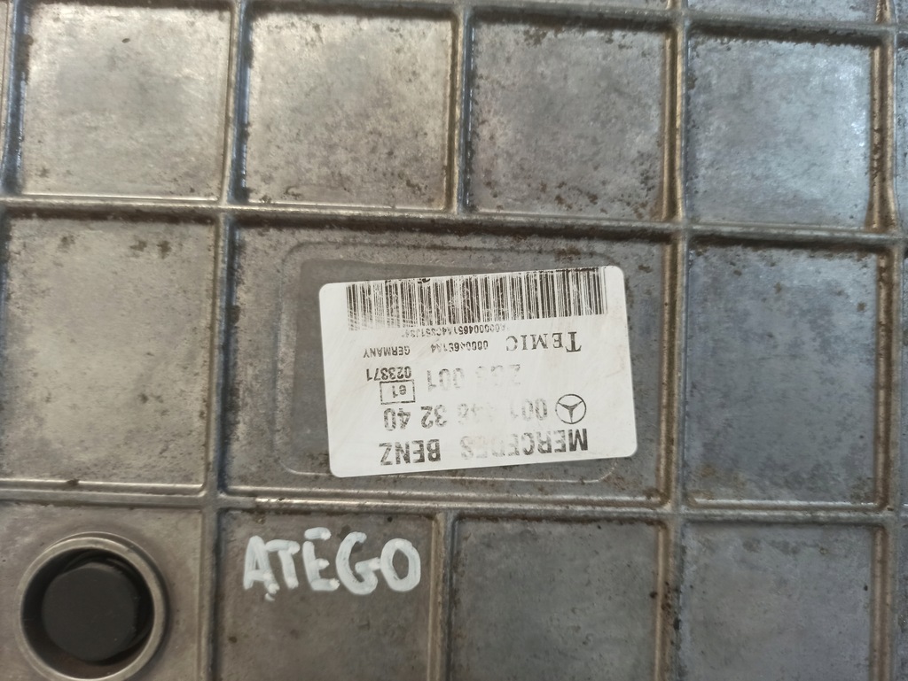фото №8, Mercedes atego блок керування двигуна temic 0014463240 zgs001
