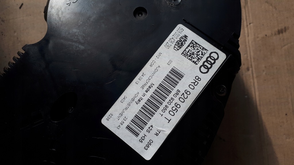 фото №8, Sq5 8r q5 лічильник приладова панель 3.0 tdi дизель 8r0920950t