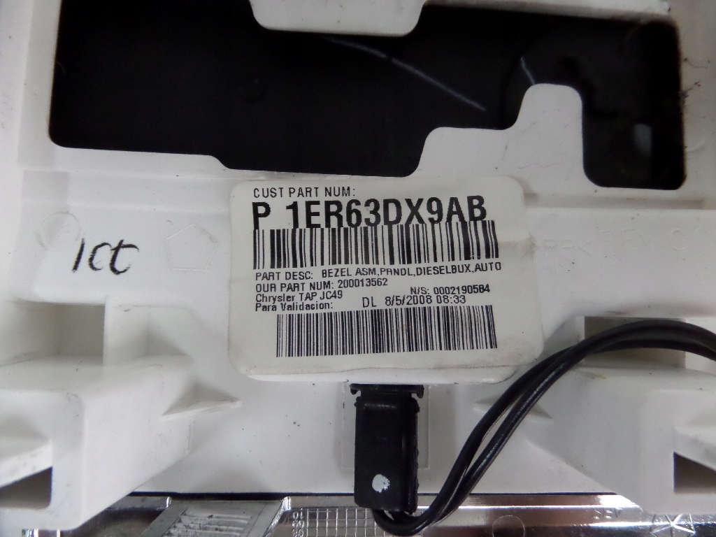 фото №5, Dodge journey рамка основа важіль перемикання передач