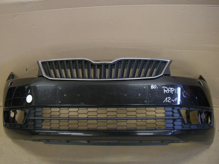 фото №1, Skoda rapid 5ja 2012 бампер перед