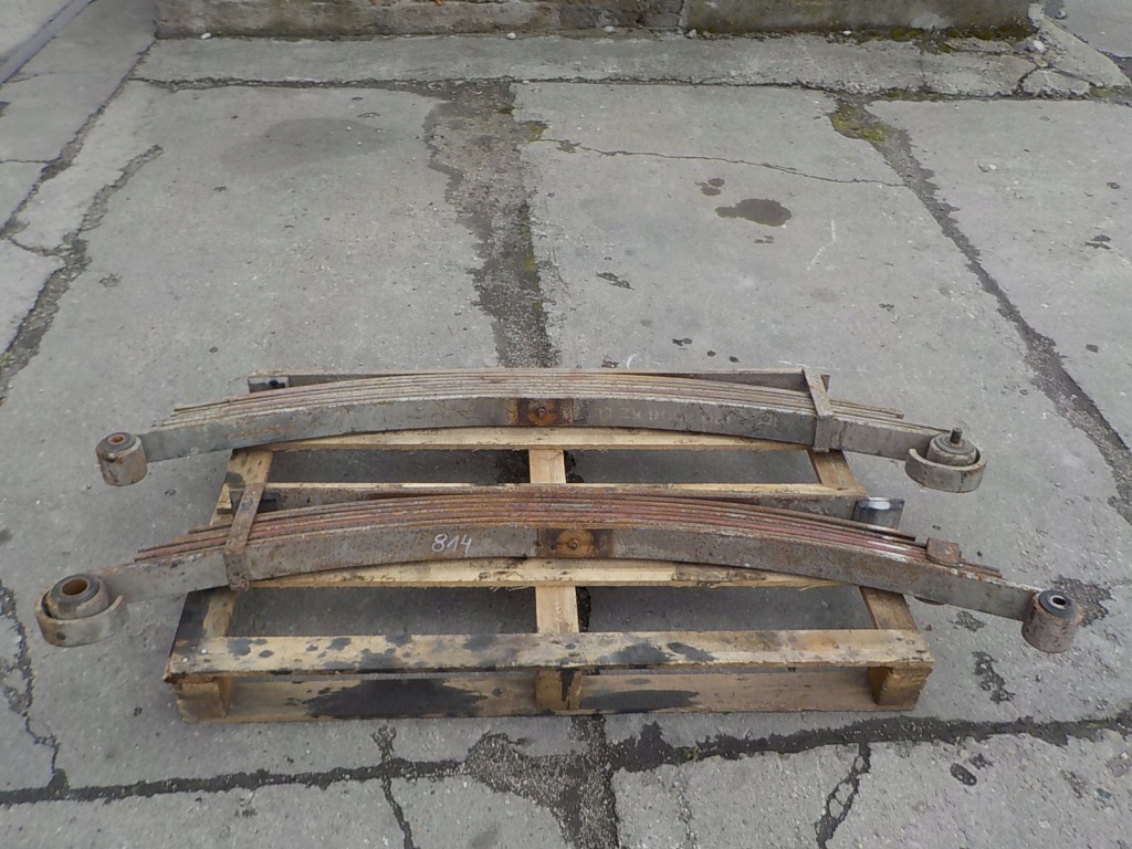 фото №1, Mercedes 814 рессоры задняя 8 щетка комплект 2szt.