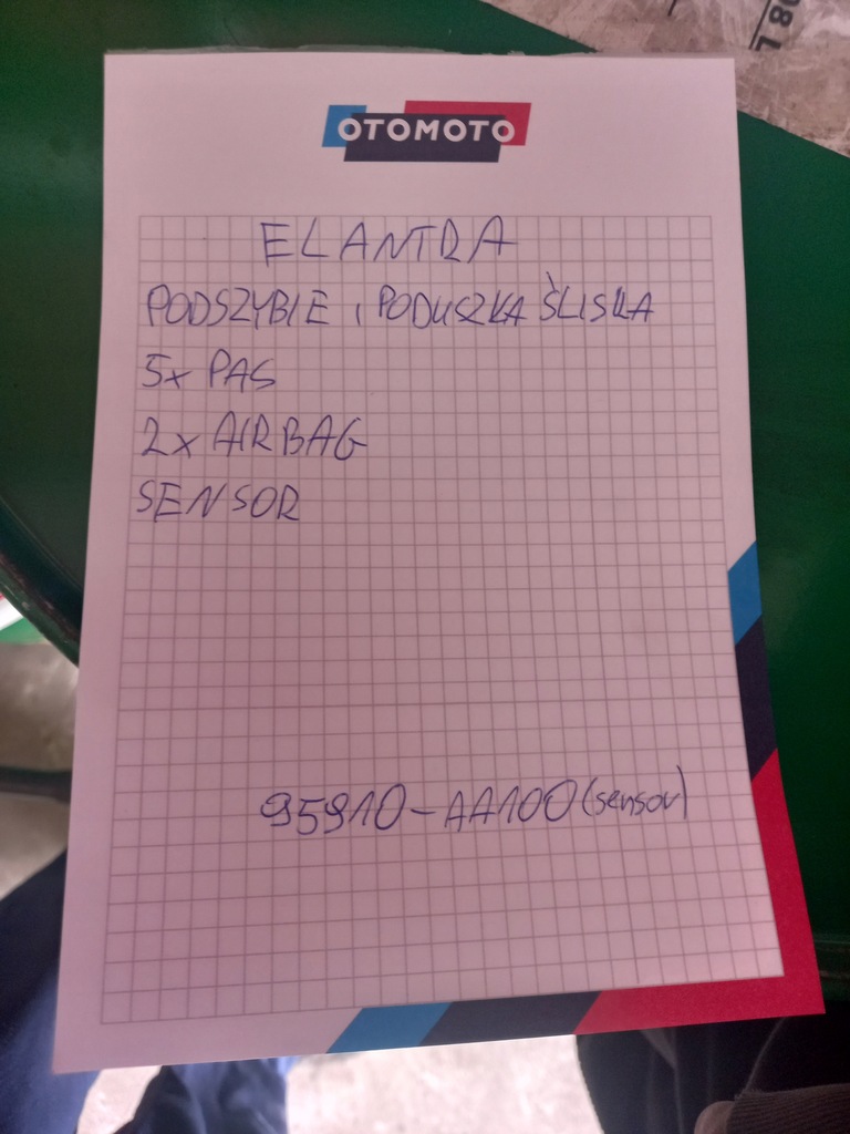 фото №10, Консоль панель приладів air bag датчик elantra vii 2021
