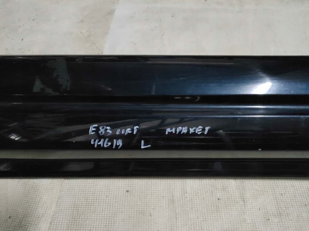 фото №11, Bmw x3 e83 lift m-pakiet молдинг поріг ліва carbonschwarz