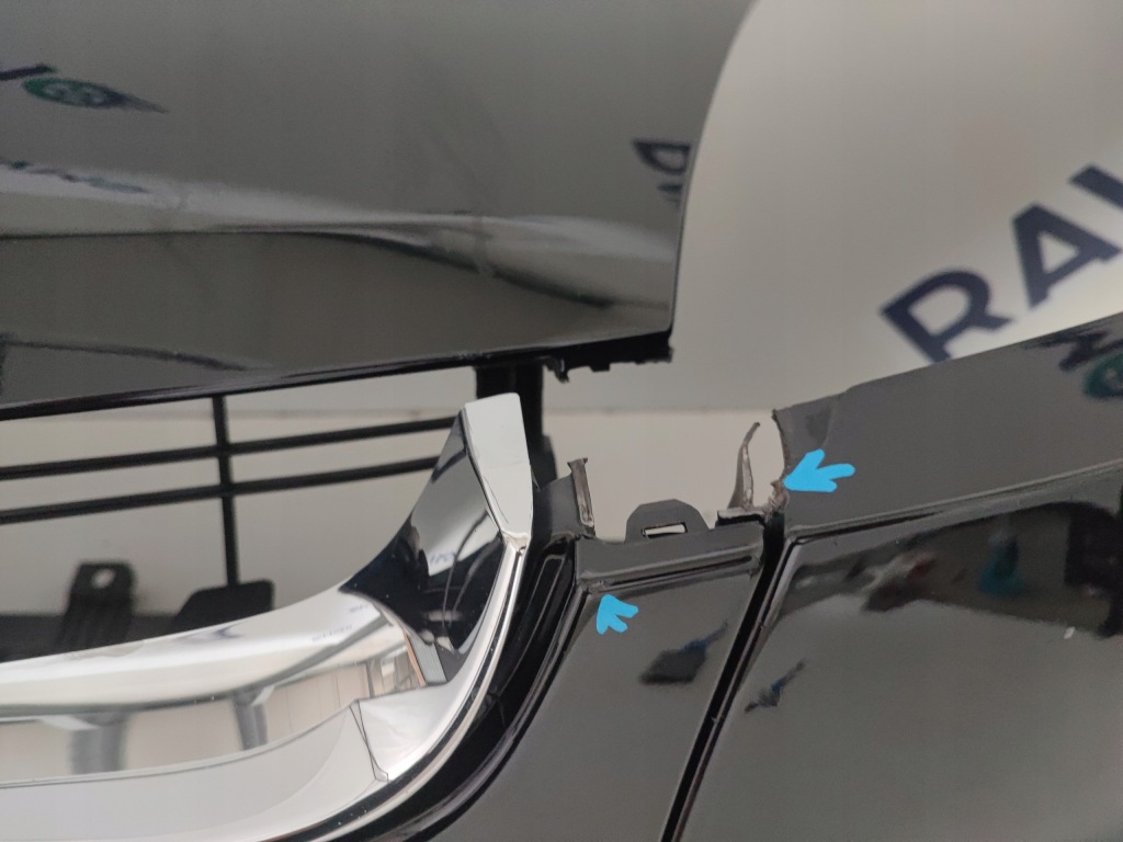 фото №11, Бампер передний перед renault scenic iii 3 pierwszy lift противотуманные фары