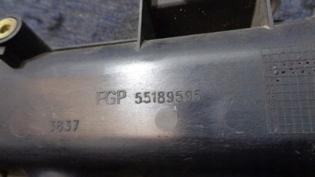 фото №7, Колектор всмоктуючий 55189595 fiat grande punto 1.3 16v m-jet